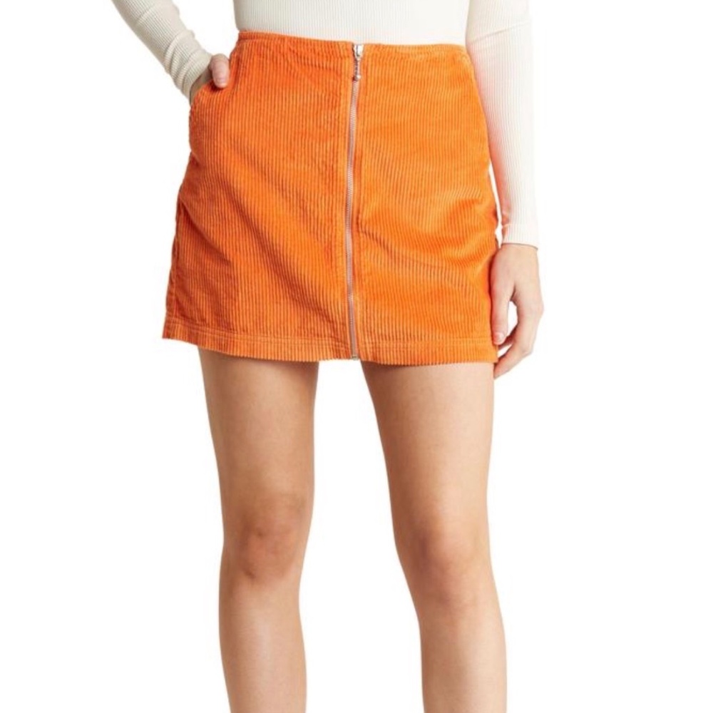 Obey Greta Cotton Corduroy Miniskirt